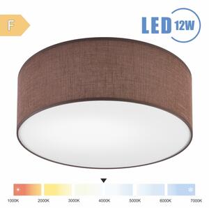 Plafonieră LED Brilagi SIRIJA LED/12W/230V d. 35 cm maro