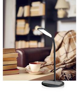Lampă dimabilă cu funcție de încărcare fără fir Nedis LTLGQ4M2BK Qi LED/5,5W/230V 2700-6500K