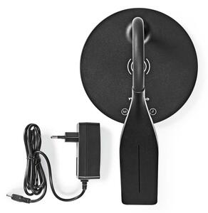Lampă dimabilă cu funcție de încărcare fără fir Nedis LTLGQ4M2BK Qi LED/5,5W/230V 2700-6500K