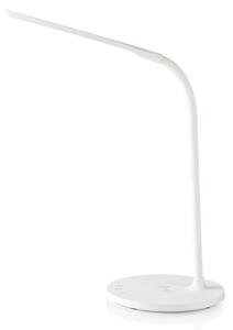 Lampă dimabilă cu funcție de încărcare fără fir Nedis LTLGQ4M2WT Qi LED/5,5W/230V 2700-6500K