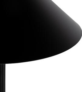 Lampă de podea de design neagră - Triangolo
