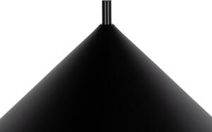 Lampă de podea de design neagră - Triangolo