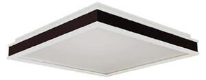 Plafonieră LED/18W/230V 4000K 35x35 cm negru