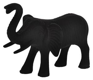 Decorațiune metalică Eglo 427174 JABONGA 15x18,5 cm elefant/negru