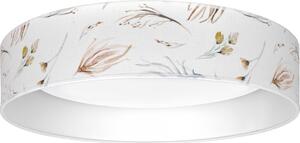 Brilagi-LED Lampă LED dimabilă VELVET SM. 36W/230V 3000-6000K diam. 55 cm alb/flori WT+DO