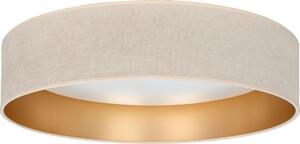 Brilagi-LED Plafonieră VELVET SIMPLE LED/36W/230V 3000K diam. 55 cm crem/auriu