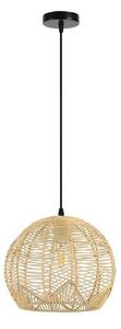 Lustră pe cablu Immax 08258L PELO 1xE27/40W/230V d. 30 cm ratan