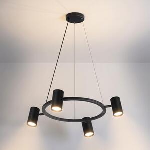 Brilagi - Lustru suspendat pe cablu SELE 4xGU10/30W/230V negru