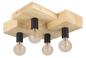 Plafonieră Eglo 43798 HALKIN 4xE27/40W/230V