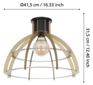 Plafonieră Eglo 43766 STILLINGTON 1xE27/40W/230V auriu