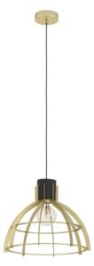 Lustră pe cablu Eglo 43767 STILLINGTON 1xE27/40W/230V auriu