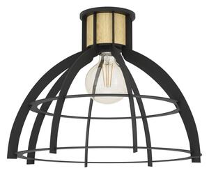 Plafonieră Eglo 43768 STILLINGTON 1xE27/40W/230V negru