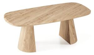 Masă lemn masiv Dining EGO Personalizabila - Natur, 2000 x 1000 x 775 mm