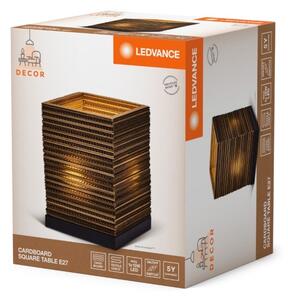 Lampă de masă Ledvance DECOR CARDBOARD 1xE27/15W/230V 20x20 cm