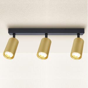 Spot Brilagi SELE GOLDEN 3xGU10/30W/230V negru/auriu