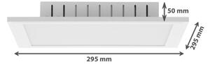 Plafonieră LED RGB dimabilă Brilo COLOUR LED/15W/230V 3000-6500K + telecomandă