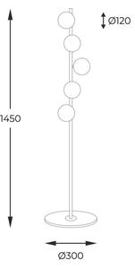 Lampadar Zuma Line 5649 ALI 5xG9/40W/230V