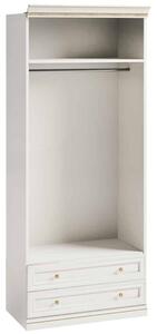 Dulap lemn masiv Vanna II cu Sertare, 100,4 × 62,5 × 245,8 cm