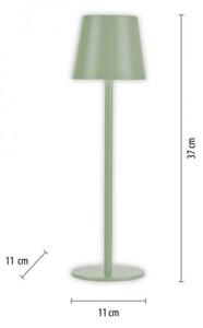Lampă LED reîncărcabilă de exterior Leuchten Direkt 19250-43 EURIA LED/3W/5V IP54