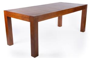 Masă lemn masiv Dining Mariam Extensibilă 140/, 200 × 90 × 78 cm - Wenge Maro