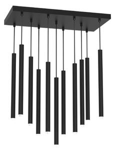 Lustră pe cablu MONZA 11xG9/8W/230V neagră