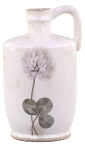 Vaza Dandelion, ceramica, crem, 26 cm