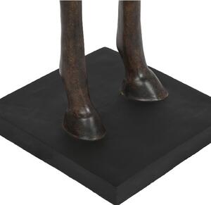 Lampa de podea Horse maro 47x40x153 cm