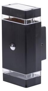 Aplică de exterior cu senzor NIZZA 2xGU10/35W/230V IP65