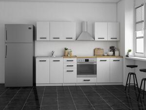 Drohmo MIX, elemnt dulap bucătărie pentru cuptor, 60 cm lățime, alb-stejar