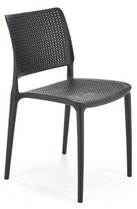 Scaun K514, negru, polipropilena, 42x55x79 cm