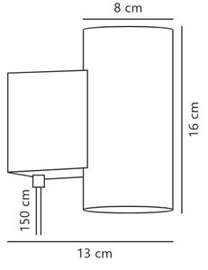 Aplică LED dimabilă Nordlux MONA LED/10W/230V