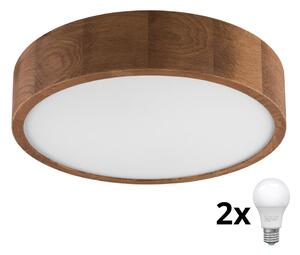 Plafonieră Brilagi CARVALHO 1xE27/60W/230V stejar d. 37 cm