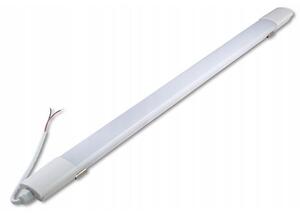Lampa LED Slim 18W, lumina rece, 1500lm, IP65, carcasa PC, alb