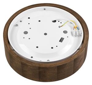 Plafonieră LED Brilagi CARVALHO 1xE27/60W/230V stejar nuc d. 27 cm
