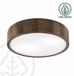 Plafonieră LED Brilagi CARVALHO 2xE27/60W/230V stejar nuc d. 37 cm