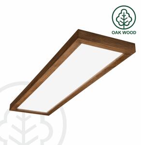 Brilagi -LED Corp de iluminat pentru baie WOODY FRAME LED/40W/230V 120x30 IP44, stejar/cireș