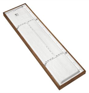 Brilagi -LED Corp de iluminat pentru baie WOODY FRAME LED/40W/230V 120x30 IP44, stejar/cireș