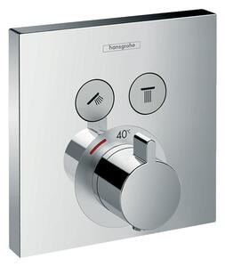 Baterie de dus, Hansgrohe, ShowerSelect, cu doua functii, crom