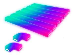Brilo - Bandă LED RGBIC Smart Wi-Fi 24W 230V Tuya cu telecomandă