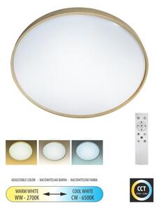 Plafonieră LED dimabilă DRINA LED/36W/230V 2700-6500K + telecomandă