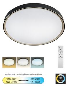Plafonieră LED dimabilă EBRO LED/36W/230V 2700-6500K + telecomandă