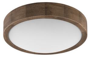 Plafonieră LED Brilagi CARVALHO SLIM 1xE27/60W/230V stejar nuc d. 27 cm