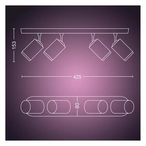 Spot LED RGBW dimabil Philips Hue FUGATO 4xGU10/4,2W/230V alb