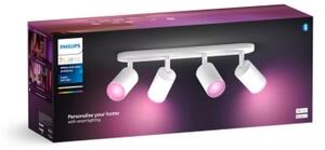 Spot LED RGBW dimabil Philips Hue FUGATO 4xGU10/4,2W/230V alb