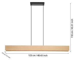 Lustră LED RGBW dimabilă pe cablu Eglo 900388 ANCHORENA-Z LED/35W/230V