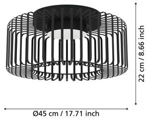 Plafonieră LED RGBW dimabilă Eglo 900722 GINESTRONE-Z LED/22W/230V