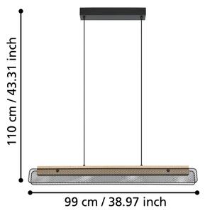 Lustră LED RGBW dimabilă Eglo 900702 KOKOMO-Z LED/34W/230V