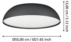 Plafonieră LED RGBW dimabilă Eglo 900407 TOLLOS-Z 3xLED/11W/230V