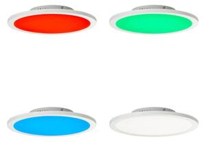 Plafonieră LED RGBW dimabilă Brilliant ABIE LED/24W/230V + telecomandă