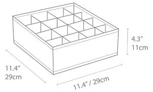 Organizator de sertare cu 16 compartimente Bigso Box of Sweden Drawer, bej